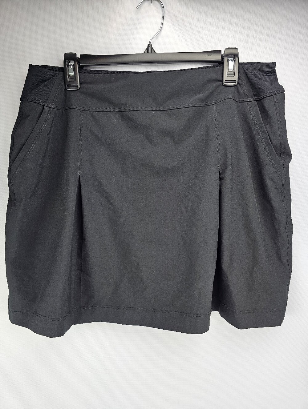 Callaway Women's Opti Dry Pleated  Pull-On Golf Skort Black Large